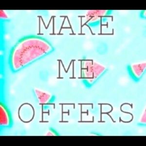 Make me an offer! Always willing to negotiate!